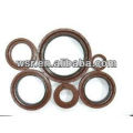 brown color FKM/Viton rubber seals